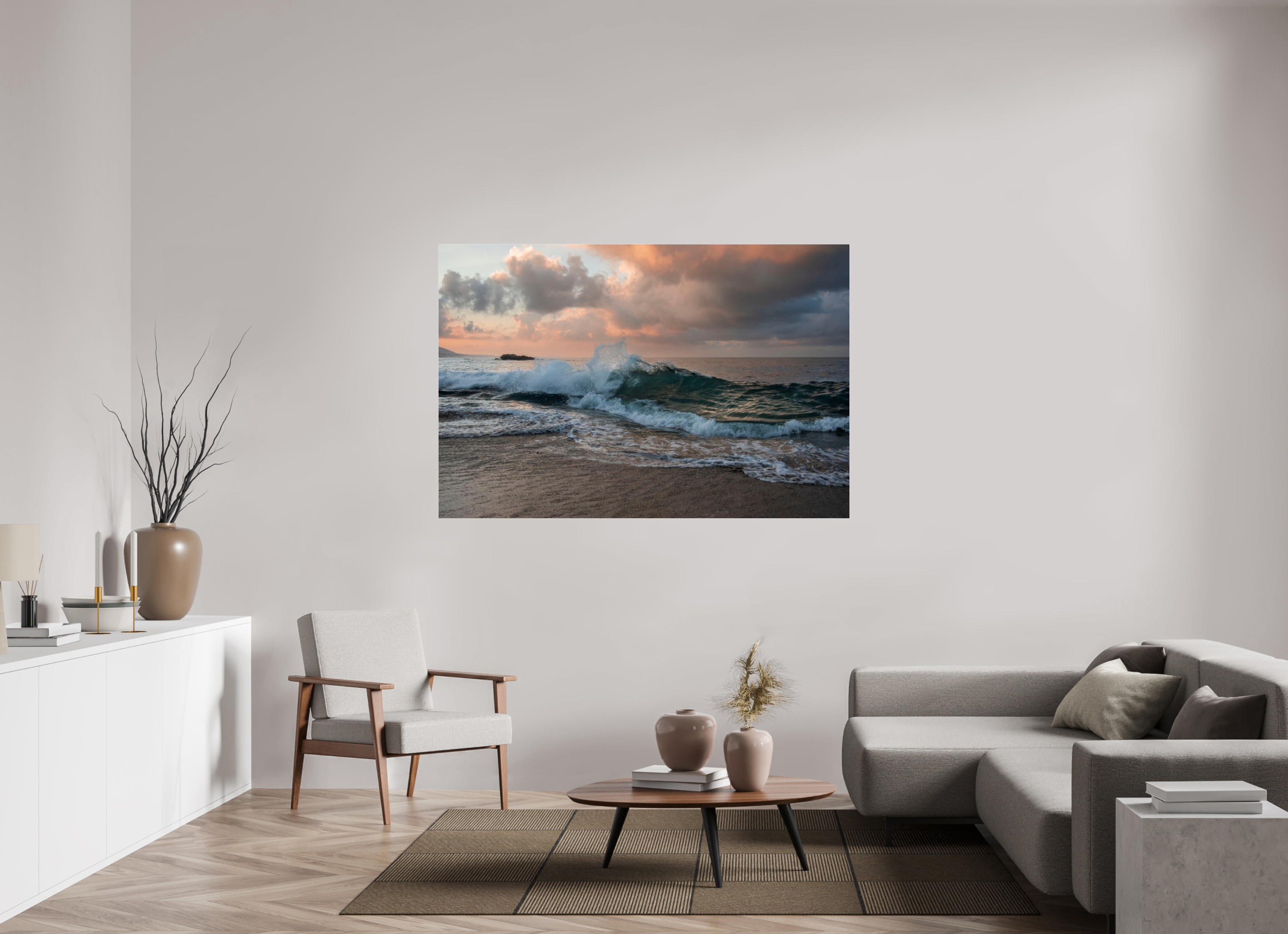 Breaking Wave at Dawn