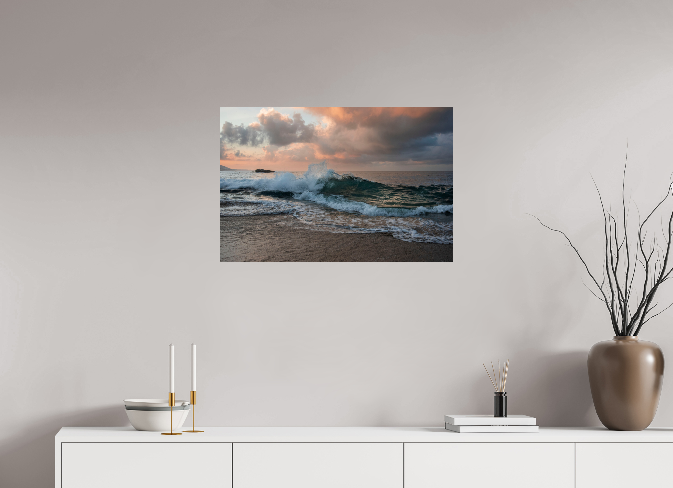 Breaking Wave at Dawn