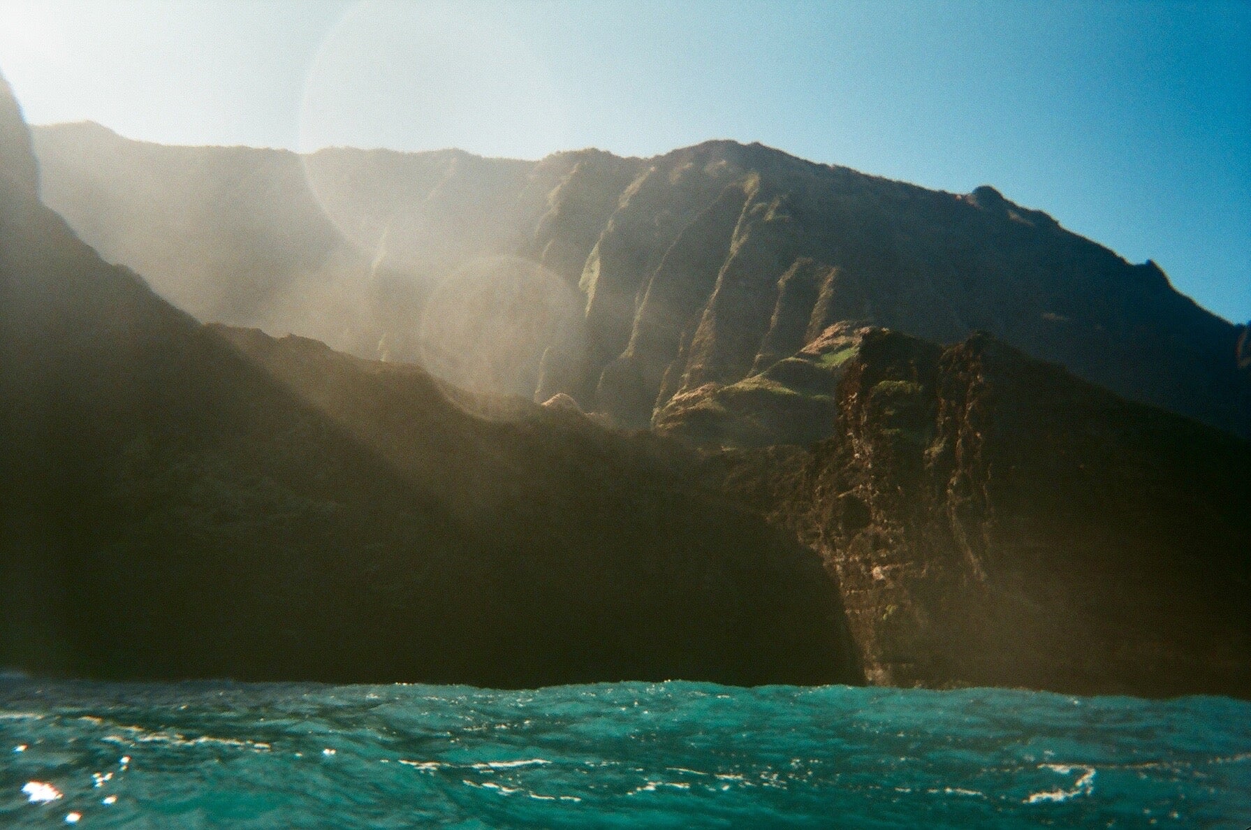 Napali Coastline Approach