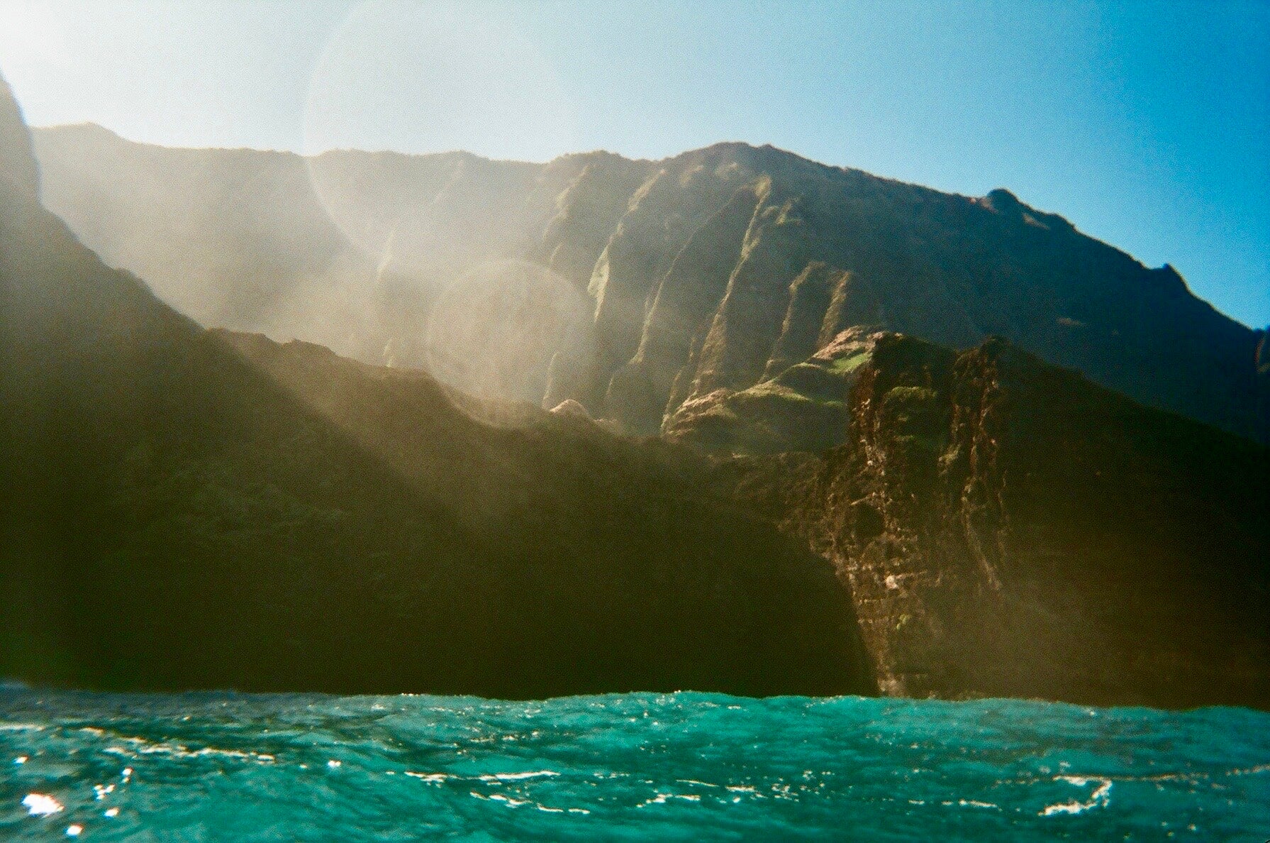 Napali Coastline Approach