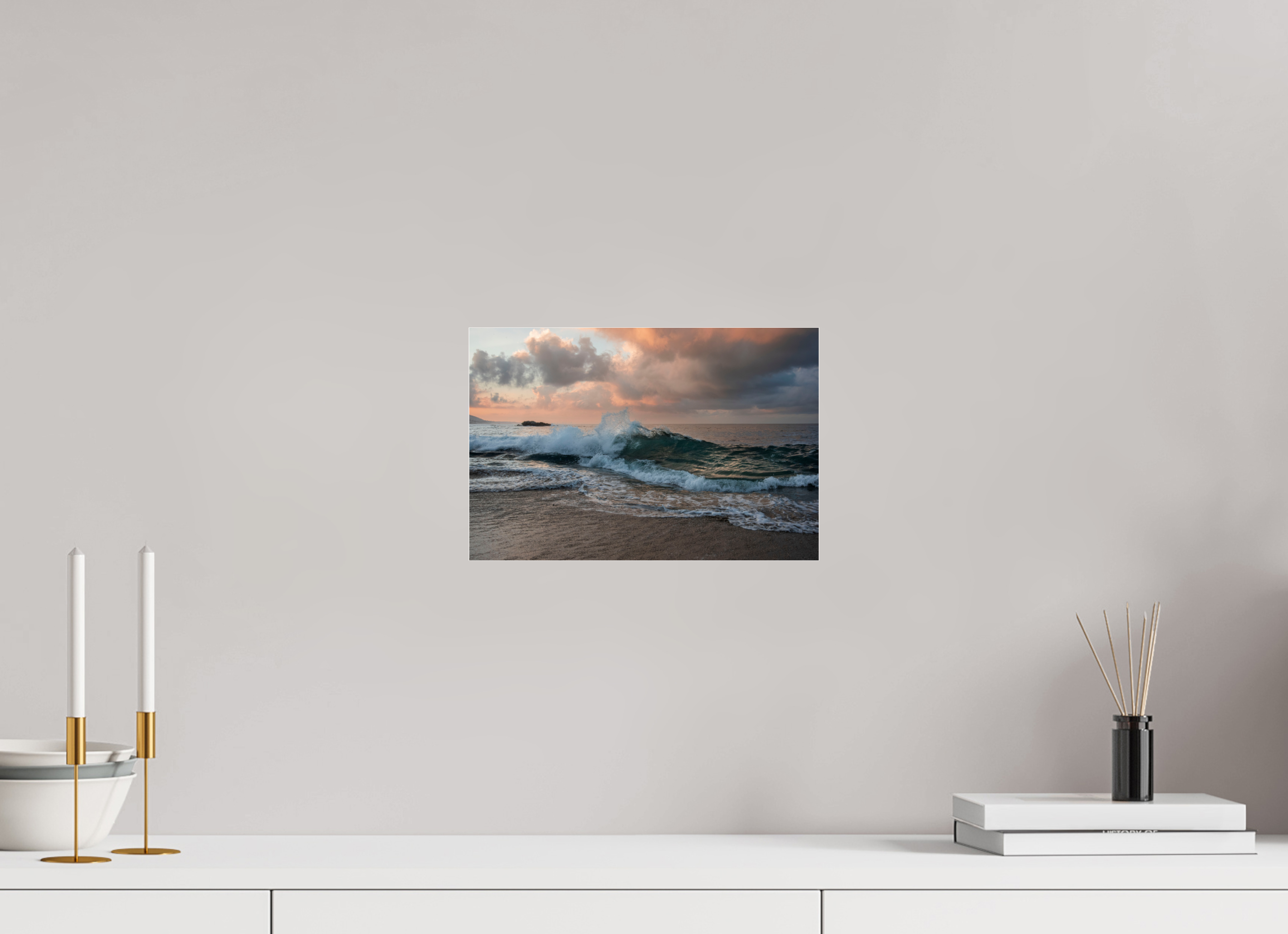 Breaking Wave at Dawn