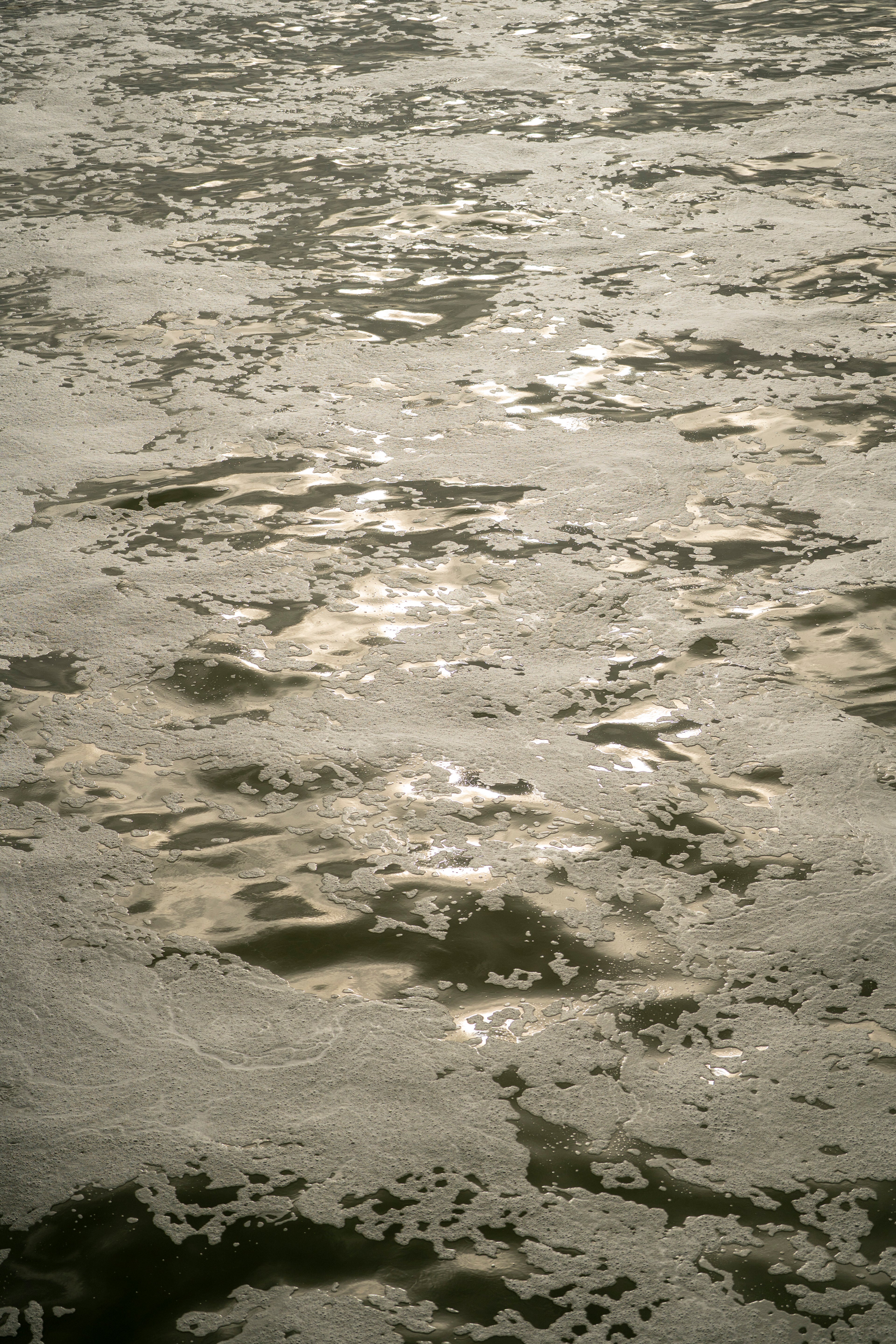 Glittering Sunlight on the Surface of the Ocean