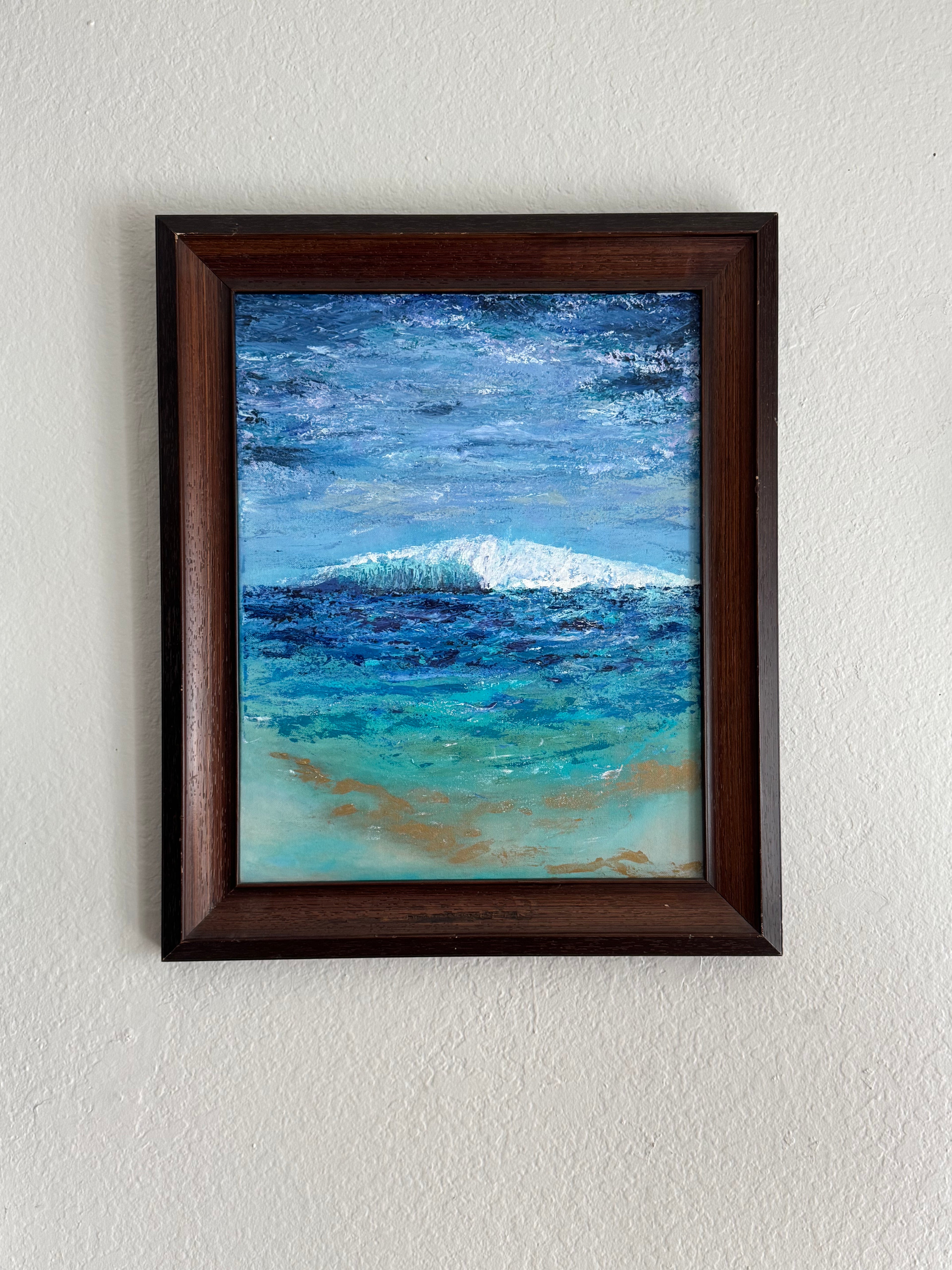 Original Abstract Oceanscape Painting