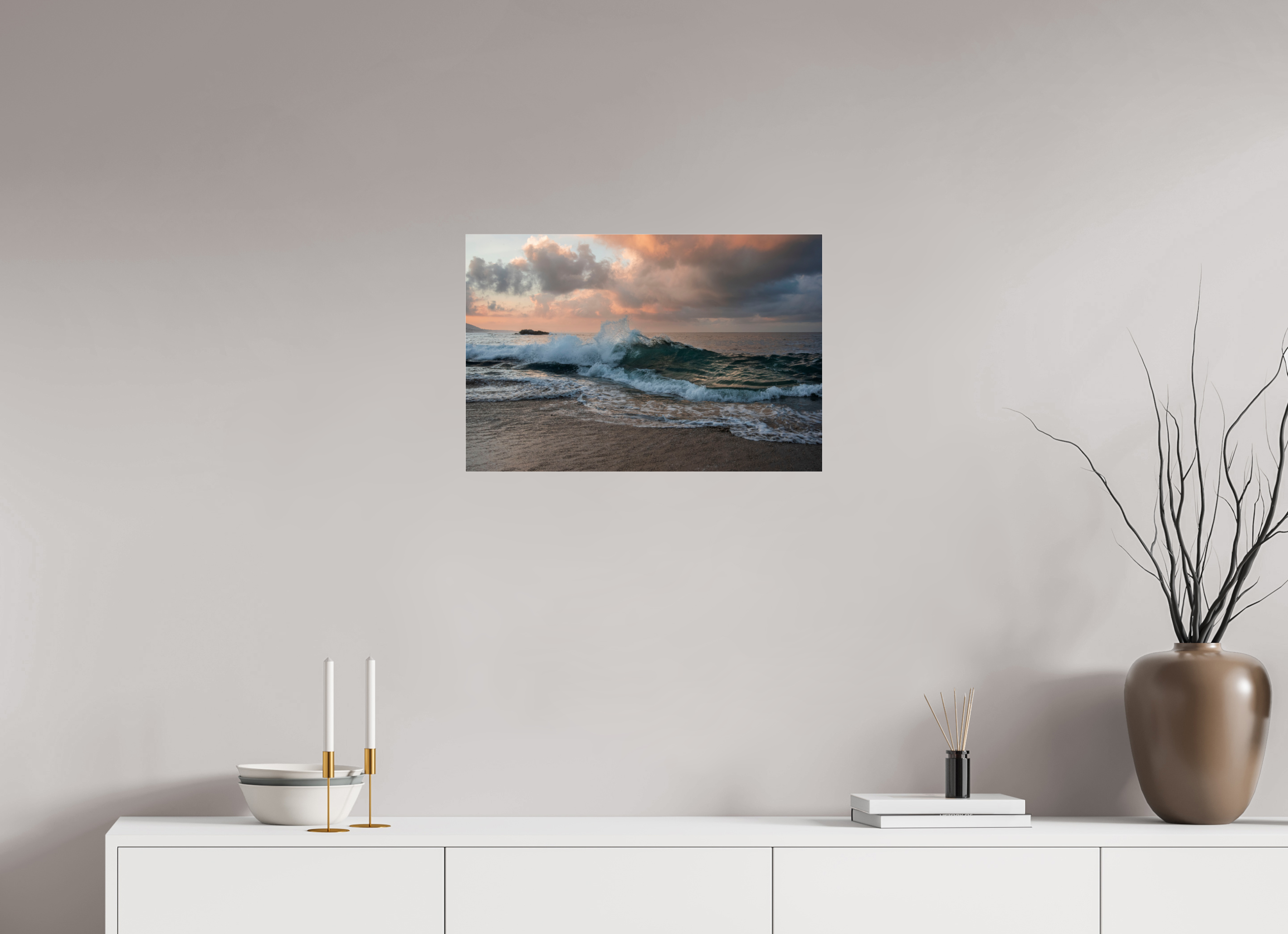 Breaking Wave at Dawn