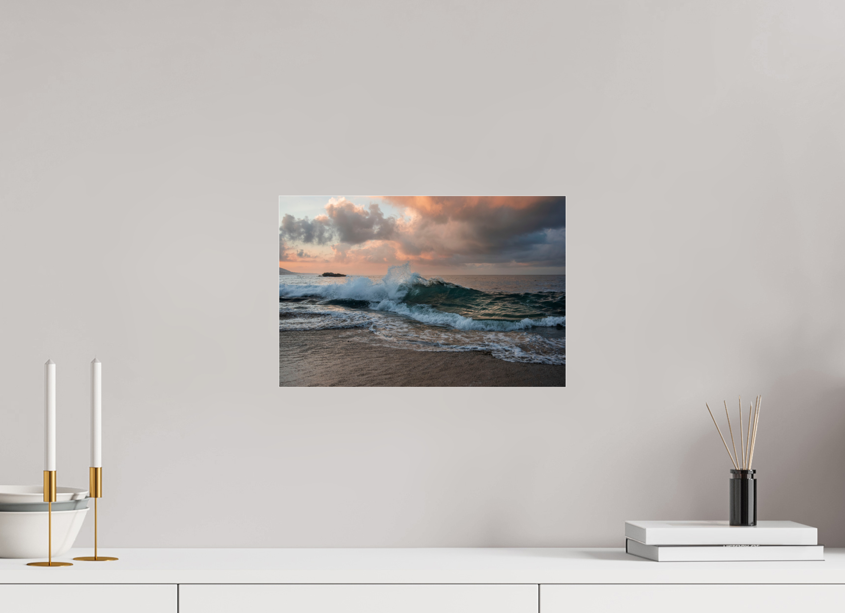 Breaking Wave at Dawn