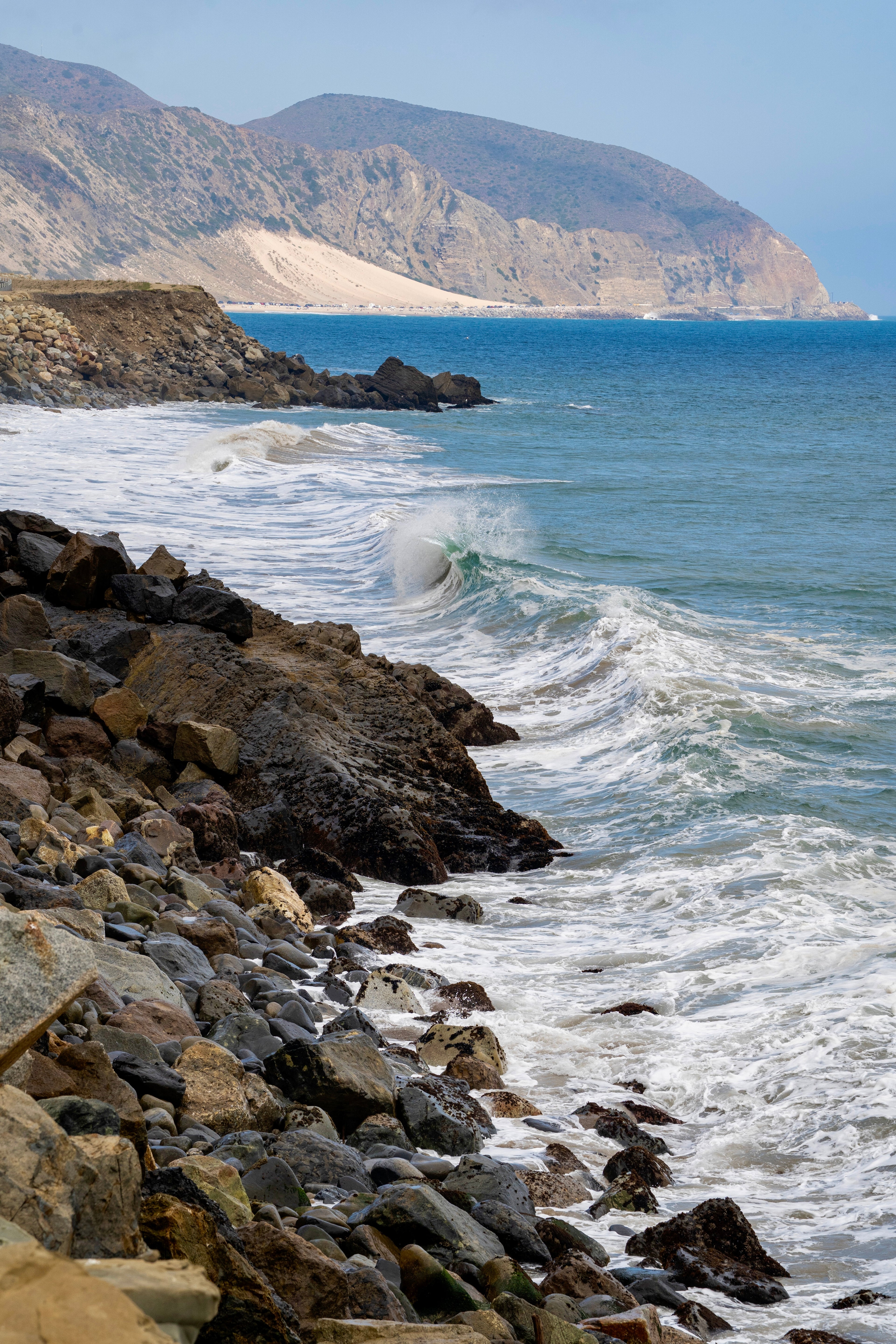Pacific Coast Highway Coastal View from Point Mugu