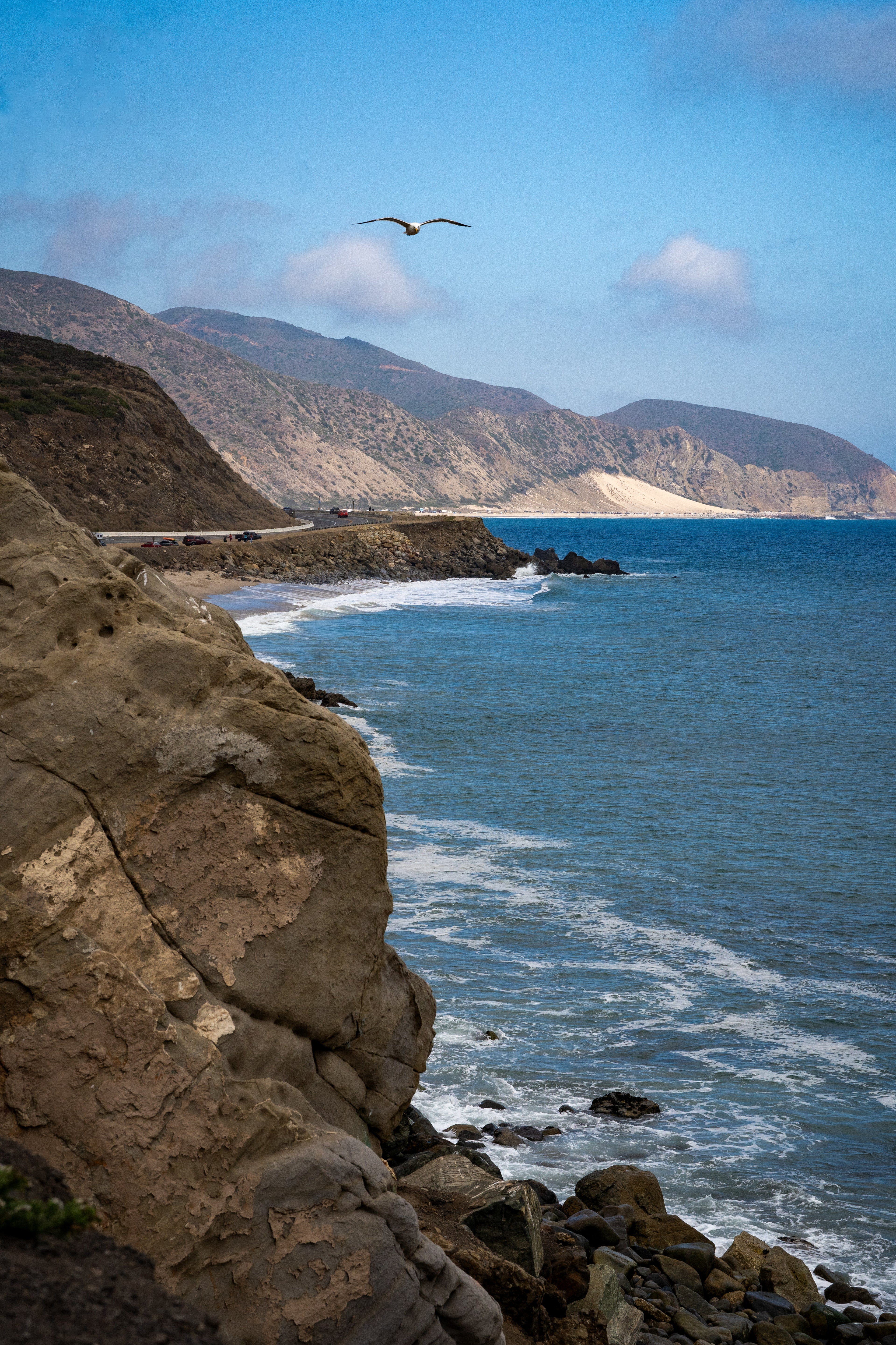 Pacific Coast Highway Coastal View from Point Mugu